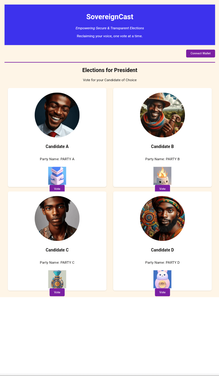 SovereignCast / Web3 Voting cover image