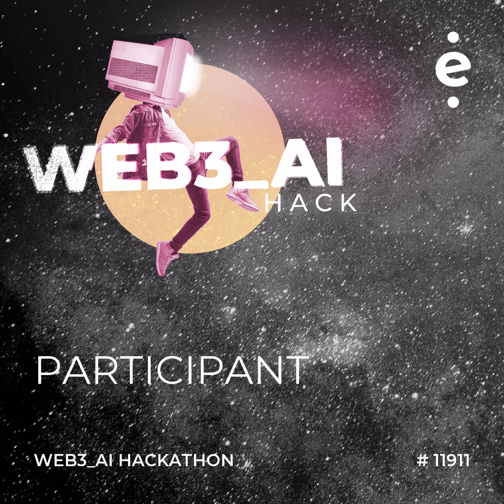 AI x Web3 NFT Proof proof image